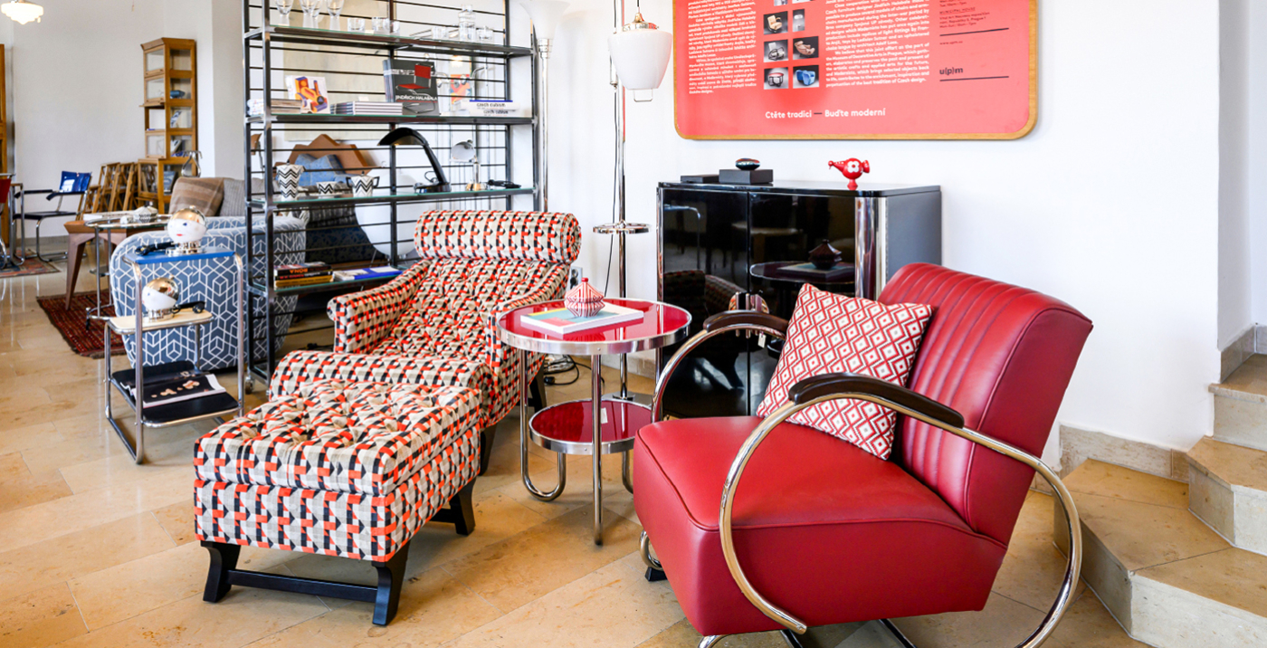 fotografie Modernista Showroom Vinohrady